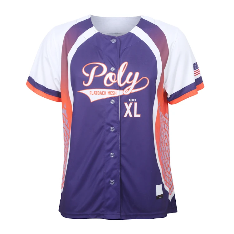 Full Buttom Baseball Jersey