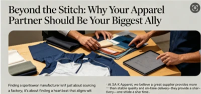 Beyond The Stitch: Γιατί ο συνεργάτης της ένδυσής σας πρέπει να είναι ο μεγαλύτερος σύμμαχός σας
